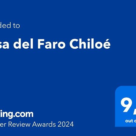 Casa Del Faro Chiloe Villa Castro Exteriör bild